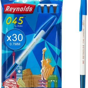 Reynolds fine carbure045 blue pen per pcs.