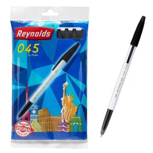 Reynolds fine carbure045 black  pen per pcs.
