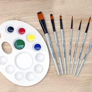 COLORS AND PAINT BRUSHES