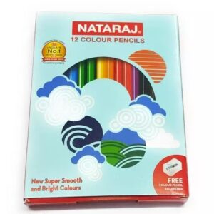 NATRAJ COLOR PENCIL 12 SHADES