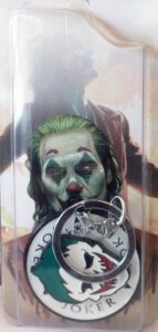 Metal key chain joker
