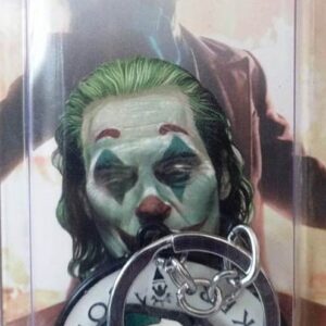 Metal key chain joker