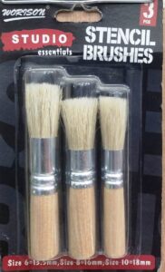 Stensils brush