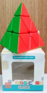 Magic cube pyramid