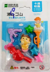 Eraser set Baby angel