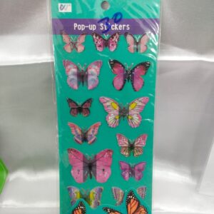 Butterfly sticker craft