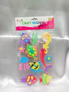 Fome craft sticker mermaid set