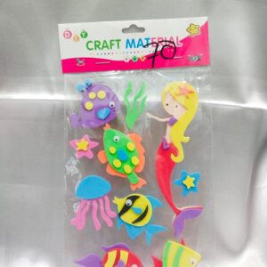 Fome craft sticker mermaid set