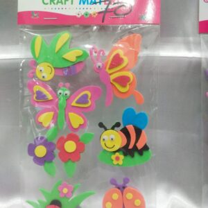 Fome craft sticker butterfly set