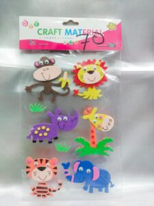 Fome craft sticker animal set