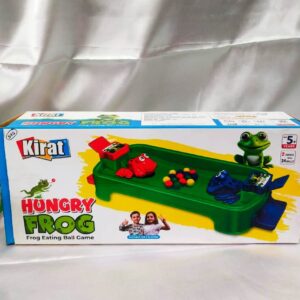 Hungry frog eating ball game