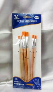 Artist Brushes set wood