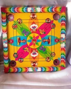 2 in 1 board game (ludo & Carrrom)