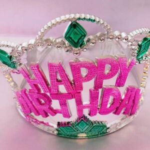 Birthday crown silver