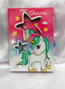 Unicorn lock diary