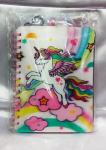 Unicorn fancy  spiral diary