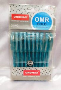 UNOMAX OMR Bold Ball pen blue