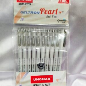 UNOMAX Geltron Pearl gel pen black