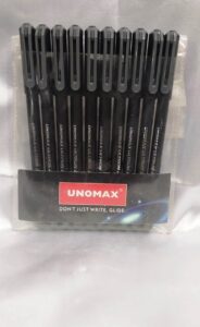 UNOMAX  ULTRON 2X Gel pen black