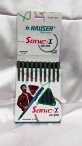 HAUSER Germany Sonic-X Gel pen black