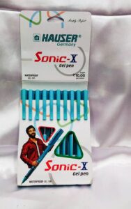 HAUSER Germany Sonic-X Gel pen blue
