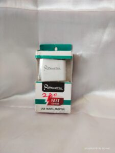 Primetek dual USB travel adapter fast MICRO charger