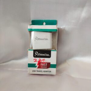 Primetek dual USB travel adapter fast MICRO charger