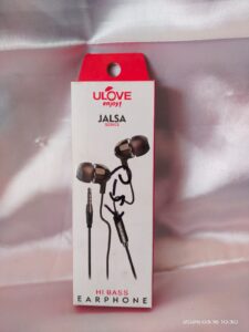 Ulove Hi bass wire earphone