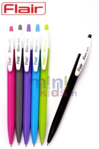 FLAIR ezee click blue pen per pcs.