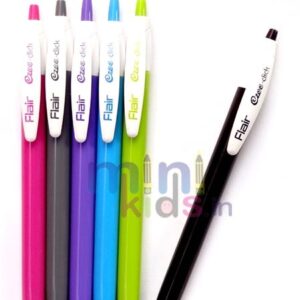 FLAIR ezee click blue pen per pcs.