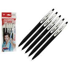 FLAIR ezee click black pen per pcs.
